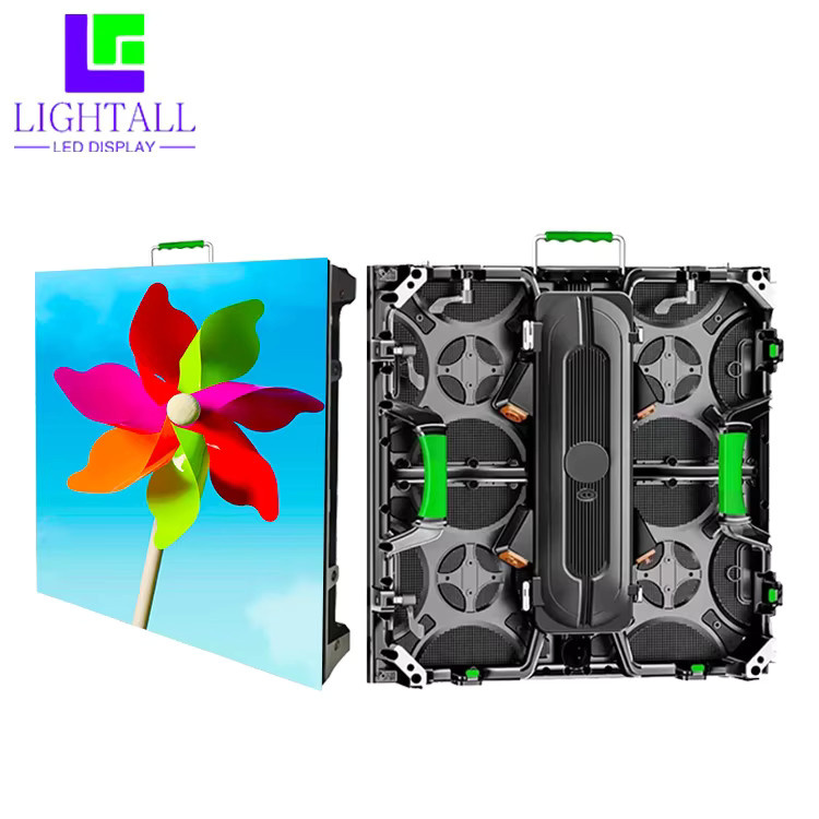 SZLIGHTALL Outdoor LED-Videowand P3.91 LED-Display, 24 Stück, Schwarz, B/H: 50 x 50 cm pro Panel - Bild 2
