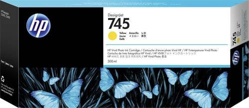 HP Original Druckerpatrone 745 Tintenpatrone Gelb 300 ml F9K02A - Bild 1