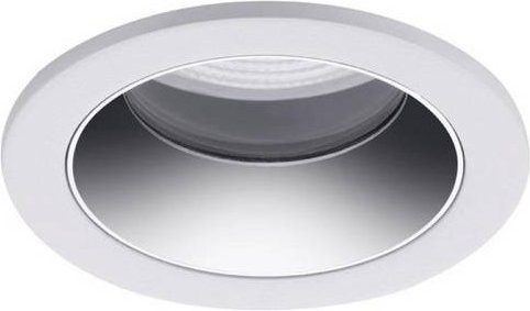 Brumberg LED-Einbauleuchte 12035404TW in Weiß und Chrom, rund, IP44 - Bild 1