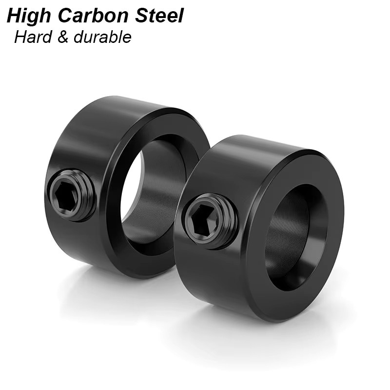 Atooltour Bohrer Stopper Set aus Stahl in Schwarz zur Tiefeneinstellung für Holzbohrungen - Bild 2