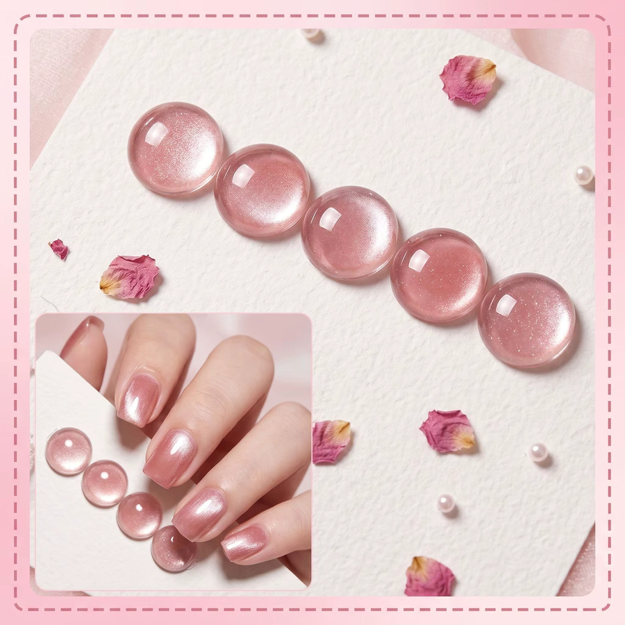 Visuatia Nagellack Mondlicht-Katzenaugen, Schimmernd, 05 - Bild 2