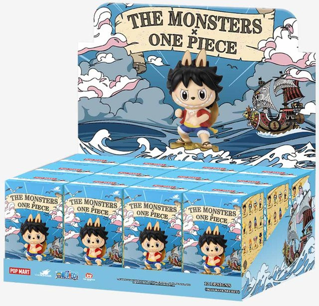 POP MART One Piece Labubu The Monsters, Blindbox-Figuren - Bild 1