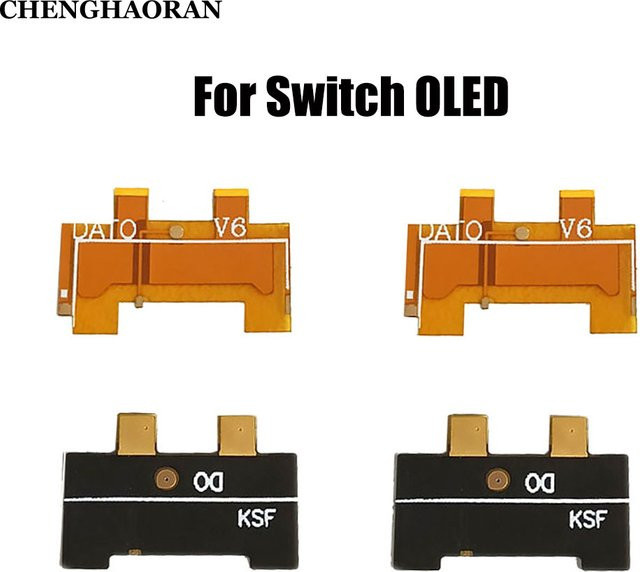 ChengHaoRan EMMC Dat0 Adapter Flex-Kabel für Nintendo Switch OLED, Revised DATO Flex V6 TX PCB Kabel, Schwarz - Bild 1