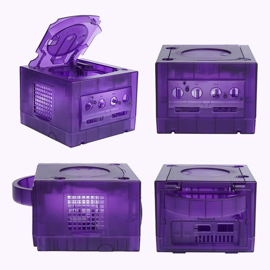 Ren Tian Ge DIY Ersatzgehäuse für Gamecube NGC Spielkonsole in Transparent - Bild 2