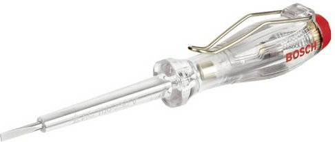 Bosch Professional Einpoliger Phasenprüfer SL3 Phasen- und Drehfeldprüfer transparent - Bild 1