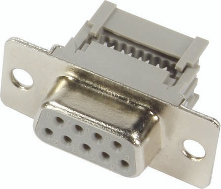 HARTING Steckverbinder 09 66 318 6501 09663186501 mit 25 Polen und Schneidklemmanschluss in Grau - Bild 1