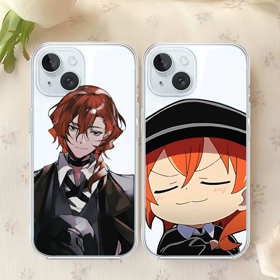 Transparente Chuuya Bungo Stray Dogs Anime Handyhülle für Apple iPhone 17 16 15 14 13 12 11 Pro Max Plus SE 2020 X XR XS Case - Bild 5