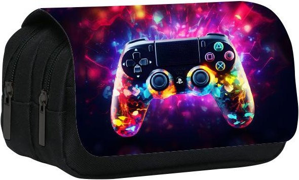 Fancy Style Studio Federtasche mit Cartoon-Design, doppellagig und mehrfarbig - Bild 1