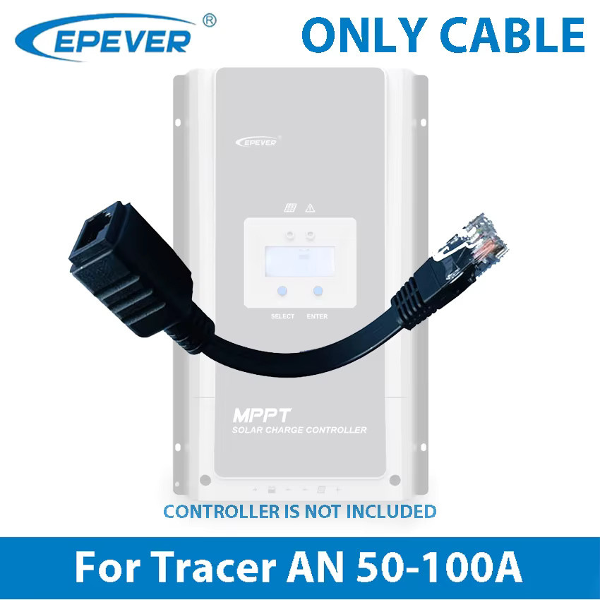 EPEVER Kommunikationskabel mit Bluetooth und WLAN zur Überwachung per Handy-App für MPPT-Controller TracerAN, BP und DRN in Schwarz - Bild 2