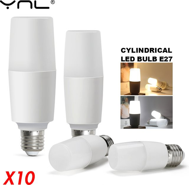 10er Set YNL LED Glühbirnen E27 mit CCT, Weiß, Energiesparende Beleuchtung für Wohnzimmer und Haushalt - Bild 1