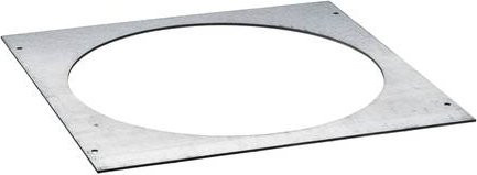 Schneider Electric Montageplatte 5197790 aus Stahl in Silber - Bild 1