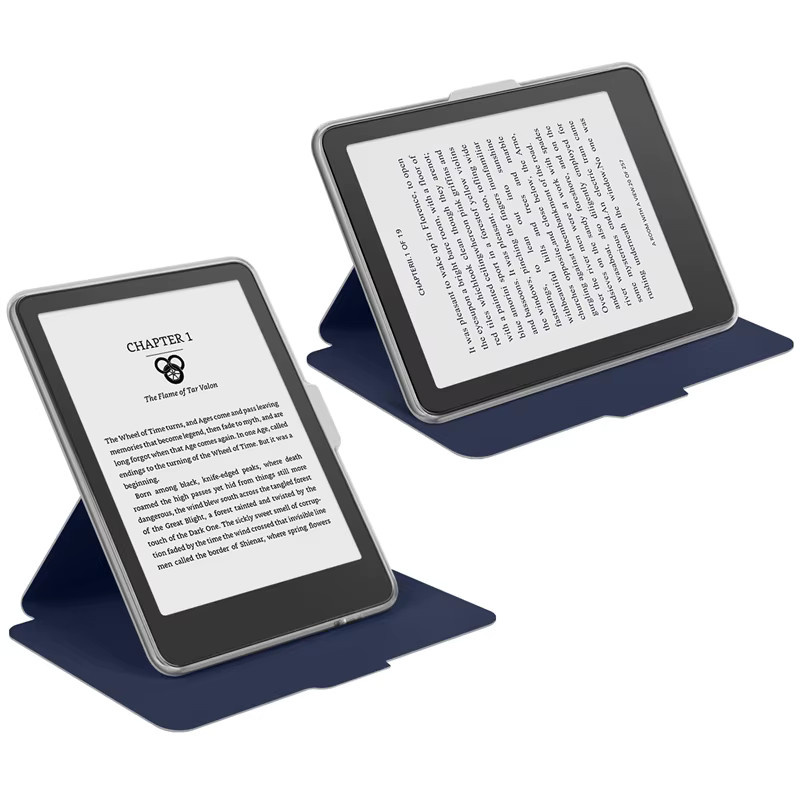 Greliana Magnetische Abnehmbare Funda Abdeckung für Kobo Clara BW N365 Clara 2024 N367 2E N506 6'' Ebook Case in Transparent Pink - Bild 2
