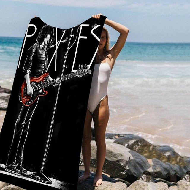 Ka Chen Muda Mikrofaser Strandtuch Rock Band P-Pixies Doolittle Übergröße, Breite: 40 cm, Höhe: 60 cm - Bild 1