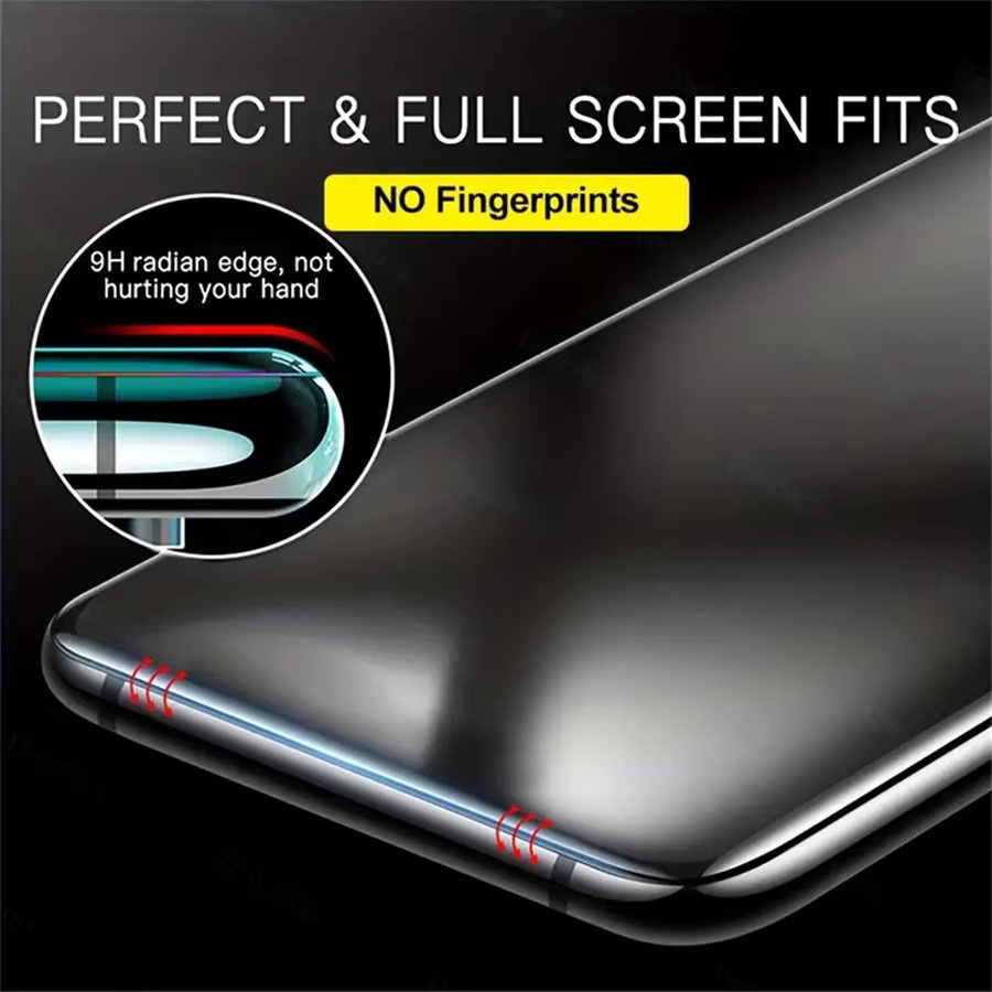3er-Set AG Matte Gehärtetes Glas Full Screen Protector für Samsung Galaxy A35 A55 A33 A53 A34 A54 in Transparent - Bild 5
