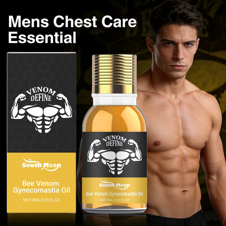 South Moon Brustmuskel-Massageöl, 15 ml, Herren - Bild 2
