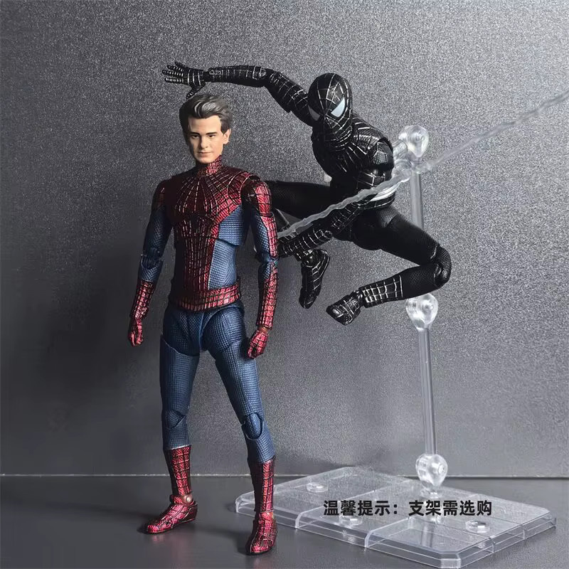 Ct Toys Shf Spider-Man Actionfigur, Marvel, 14cm, Bewegliche Desktop-Dekoration - Bild 2