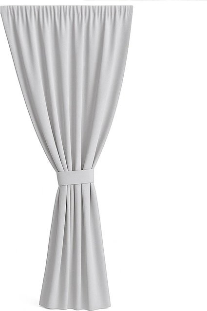 Setgarden Curtain Garden Outdoor Vorhang Grau, B: 155 cm, H: 200 cm - Bild 1