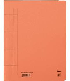 bene Schnellhefter aus Karton DIN A4 in Orange - Bild 1