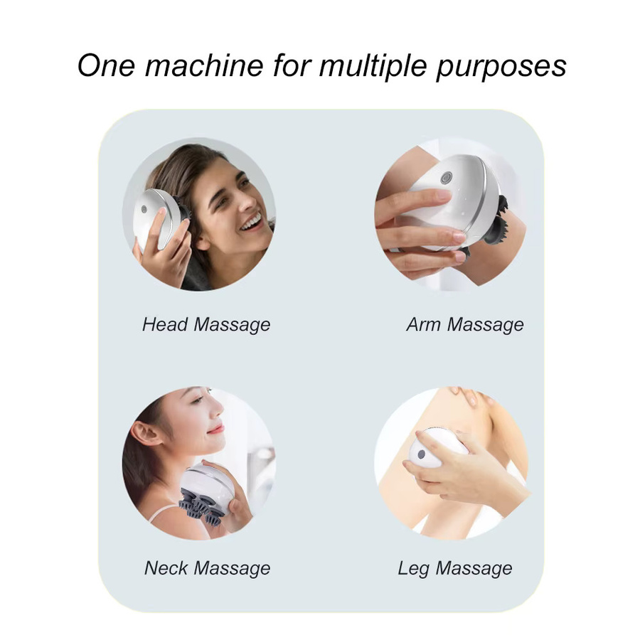 SANPKON Elektrisches Kopfmassagegerät mit Rotlichtpflege, Unisex - Bild 4
