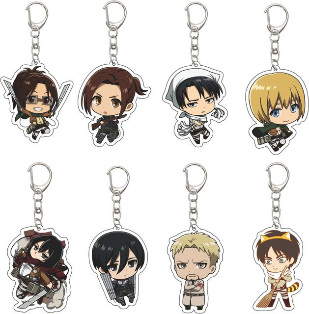Bandai Schlüsselanhänger Anime Attack on Titan, Unisex - Bild 1
