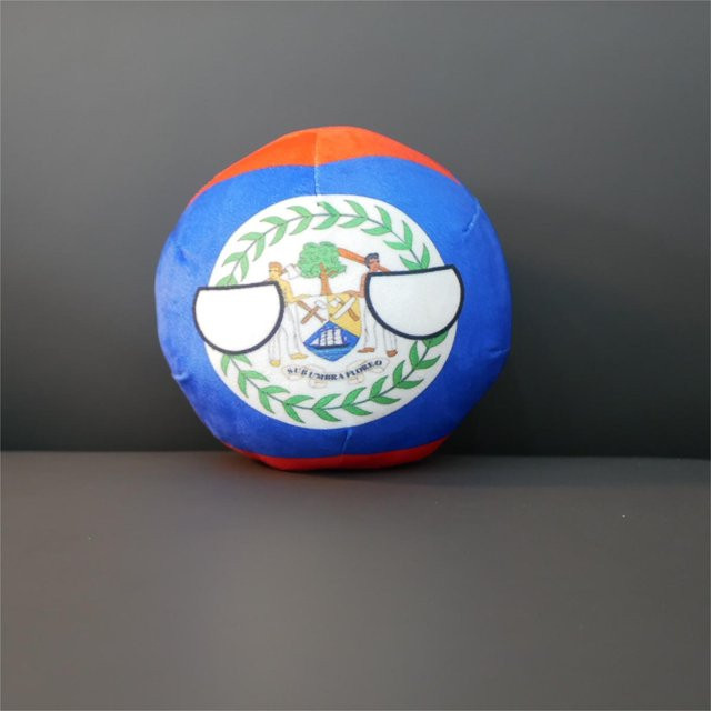 Bulgarien Polandball Plüschpuppe, Anhänger, 20cm - Bild 1