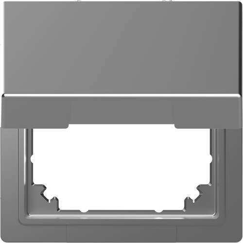 Merten Zwischenrahmen Abdeckung System Design in Silber Edelstahl - Bild 1