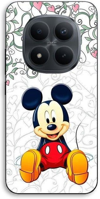 MANIACASE Handyhülle für Xiaomi Redmi Note 15 Pro Plus 5G aus Silikon TPU mit Mickey Maus Design in Schwarz/Multicolor - Bild 1