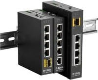 D-Link DIS-100G-5PSW Netzwerk Switch mit 4 RJ45 und 1 SFP Port, PoE-Funktion, Schwarz - Bild 1
