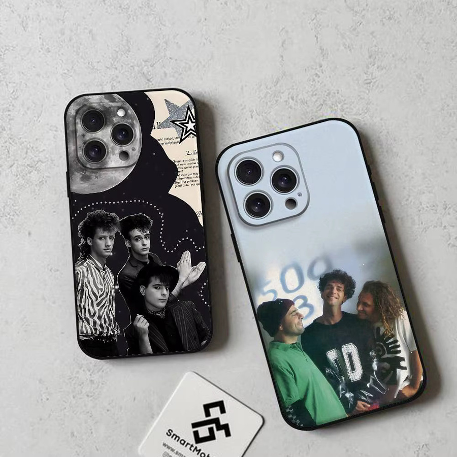 Mesuca Handyhülle im Soda-Stereo-Band-Design für iPhone 11 bis iPhone 17 Pro Max Plus, weiches TPU, Multicolour - Bild 2