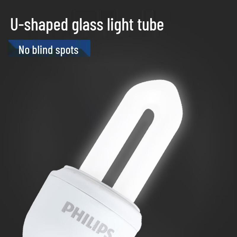 Philips Energiesparlampe E27 U-förmig in Warmweiß - Bild 2