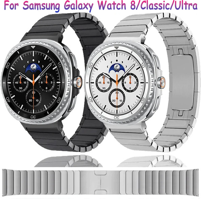 Uhrenarmband Edelstahl, Silber, Samsung Galaxy Watch Ultra 2022, 46 mm - Bild 1