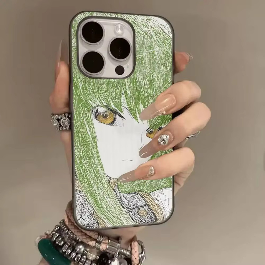 Handyhülle Code Geass mit Wellenmuster für iPhone 11 bis iPhone 17 Pro Max, mattes Cover in Multicolour - Bild 5