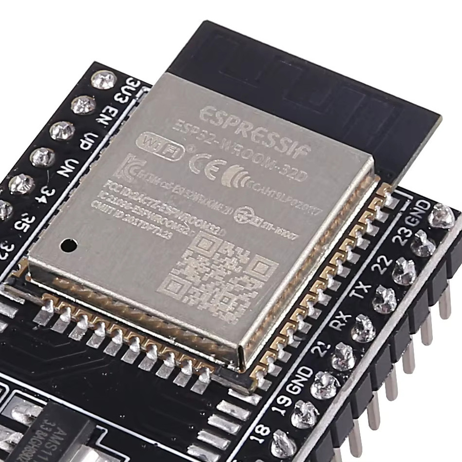 AOKIN ESP32-DevKitC Entwicklung Board mit ESP32-WROOM-32D und ESP32-WROOM-32U in Schwarz mit WiFi und Bluetooth für IoT-Anwendungen - Bild 4