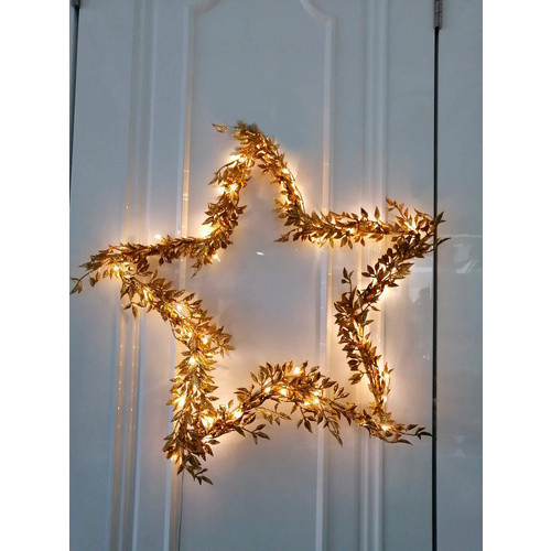 Näve LED-Deko-Leuchtstern für Weihnachten in Gold, B/H: 50 x 50 cm - Bild 3
