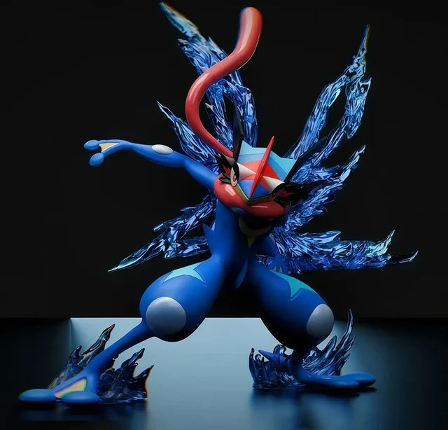 Bandai Pokémon Greninja, Actionfigur, 9cm, PVC - Bild 1