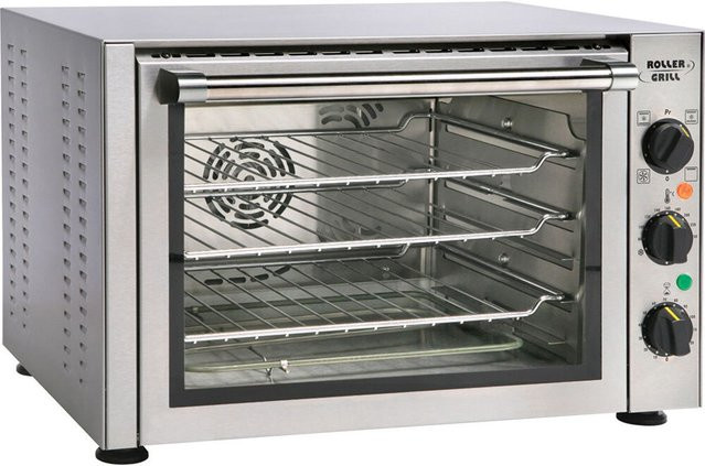 Roller Grill Konvektomat mit Turbo-Quarz-Technologie und Timer, silber, B: 55 cm, H: 35,5 cm - Bild 1