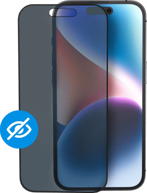 BlueBuilt Panzerglas Blickschutzfilter für Apple iPhone 15 in Transparent - Bild 1