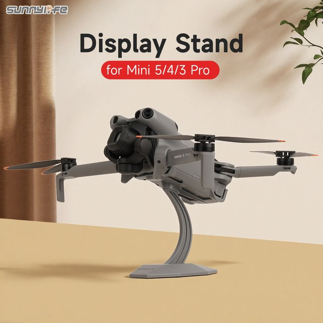 DJI Desktop Display Stand Drone Halterung für Mini 5 Pro, Mini 4 Pro, Mini 3 und Mini 3 Pro in Grau - Bild 1