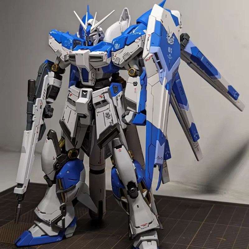 Bandai Hi-Nu Bausatz, Mecha-Actionfigur, Maßstab 1/144, mit Wassertransfers - Bild 2