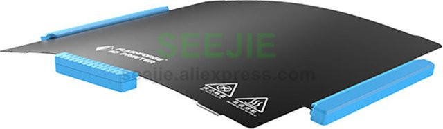 SEEJIE Flexibles Druckblatt für Adventurer 4 FDM 3D-Drucker, Schwarz - Bild 1