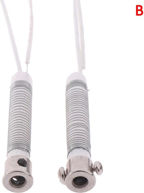 Ribbont 2er-Set Lötkolben Heizelement Ersatzteil 220 V, 30 W bis 100 W, Farbe: Silber - Bild 1