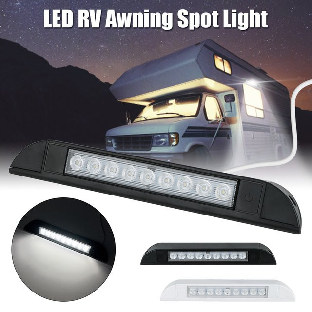 LED Deckenleuchte für Auto, RV und Yacht als Lichtleiste in Weiß mit 6000K Cool White, 12V - Bild 1
