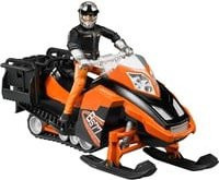 Bruder Snowmobil mit Fahrer und Ausstattung Modellfahrzeug - Bild 2