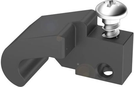 Balluff Haltewinkel BMF 303-HW-104 BAM01K5 in Schwarz aus Kunststoff - Bild 1