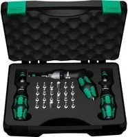 Wera Kraftform Drehmomentschraubendreher-Set 27teilig 2,5-55,0 in.lbs. 7445/46/47 - Bild 1