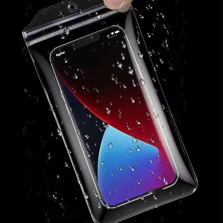 BAPPSUS Wasserdichte Handyhülle Universal Transparent Regenfeste Schutzhülle für iPhone 15 16 17 Samsung und Xiaomi - Bild 5