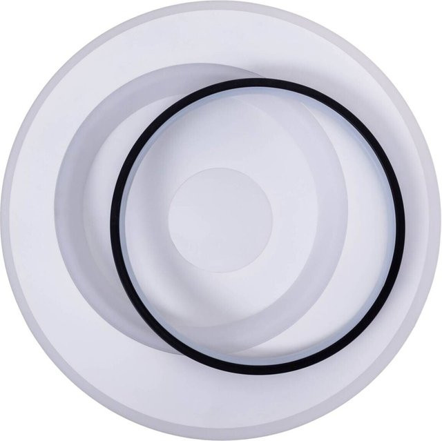 Näve LED CCT Deckenleuchte MALEA mit 3D-Effekt und Nachtlicht in Weiß, B/T/H: 49 x 49 x 8,5 cm - Bild 1
