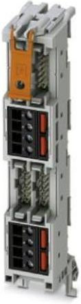 Phoenix Contact SPS-Adapter FLKM 4X14-PA/SC/DIO/S7-1500 2907381 in Grau, 50 V/DC - Bild 1