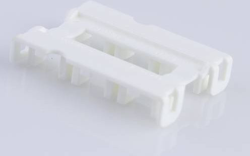Molex Klemmenpositionssicherung 6-polig in Weiß aus Kunststoff 439801001 - Bild 1