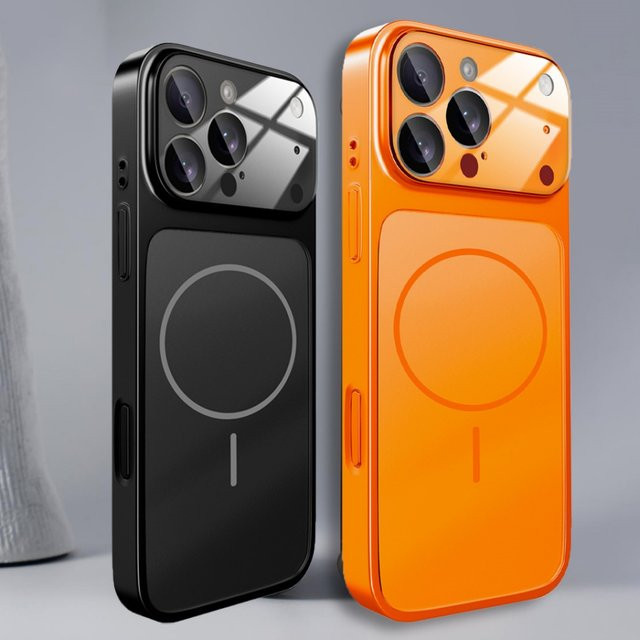 Apple Armor-Hülle mit MagSafe für iPhone 17 Air, 16, 15, 14, 13 Pro Max, mattiert, schwarz - Bild 1